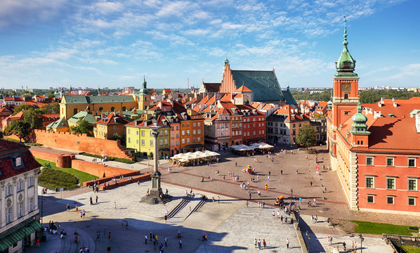 Fototapeta Stare Miasto w Warszawie, Polska