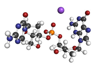 Guadecitabine cancer drug molecule 