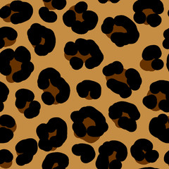 Fototapeta premium leopard seamless background