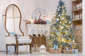 Fototapeta na wymiar Beautiful Christmas Interior