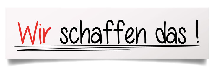 Gemeinsam Schaffen Wir Das