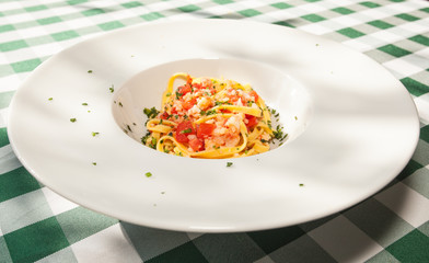 Tagliolini with ragout of shellfish