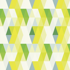 Triangle retro pattern seamless background