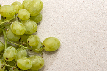 white grape on table
