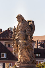 monument, Old Mainbr&uuml;ске in w&uuml;rzburg