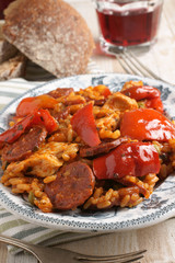 Chicken and Chorizo Paella