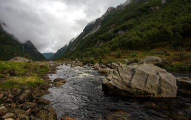 Beautiful landscape of Norway