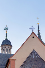 Fototapeta premium The roofs of the old town