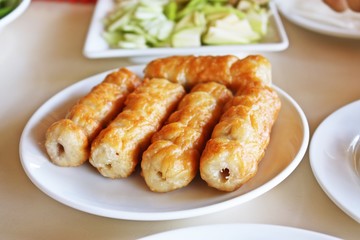 Nam-Neaung, Vietnamese Meatball Wraps
