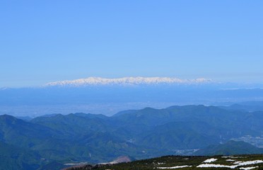 Obraz premium 朝日連峰