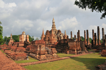 World heritage Sukhothai historical park, Thailand