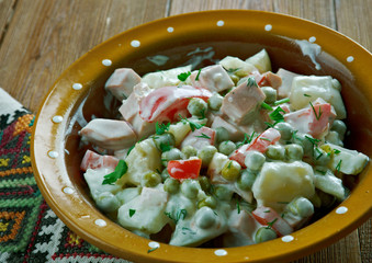 Latvian salad