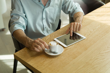 Breakfast at the cafe