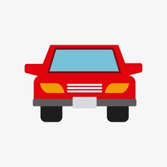 auto car vehicle isolated icon vector illustration design