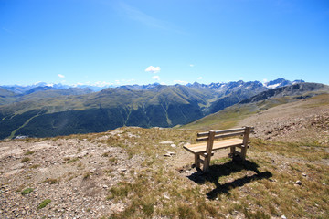 panorama dalla vetta Blesaccia - Livigno