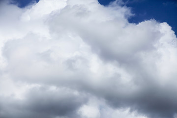 Obraz premium Blue sky with clouds.