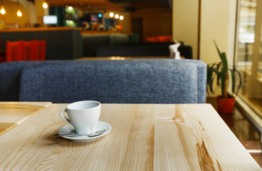 Modern restaurant, bar or cafe interior
