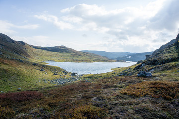 Fototapeta na wymiar Norwegian Mountain Landscape