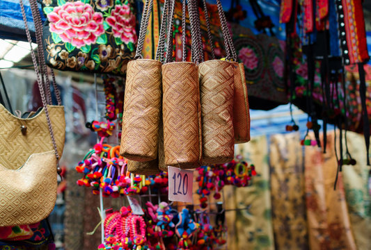 Bags of souvenirs from Thailand
