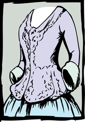 Empty Dress and Riding Jacket