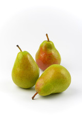 three ripe pears