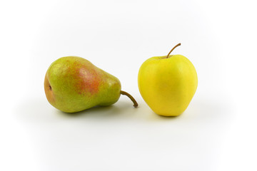 pear and apple