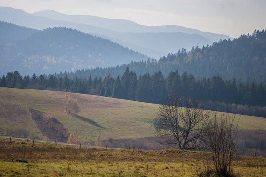 Bieszczady - jesień w Otrycie