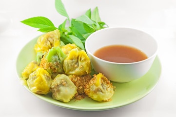 steamed dumplings