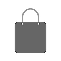 Shopping bag symbol icon.
