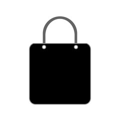 Shopping bag symbol icon.