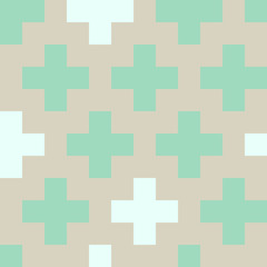 mixtures of geometric shapes