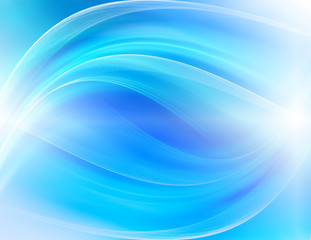 Fototapeta premium Abstract blue background