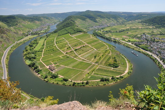 Moselschleife bei Bremm