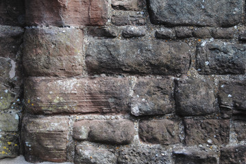 old castle brick wall stone texture 