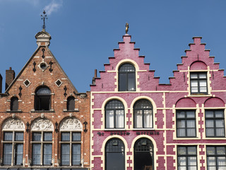 Fototapeta na wymiar Bruges house, Belgium