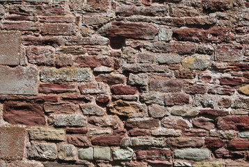 old castle brick wall stone texture
