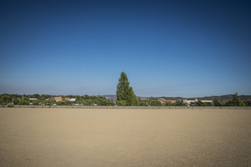 Park with nobody in Sant Cugat del Valles