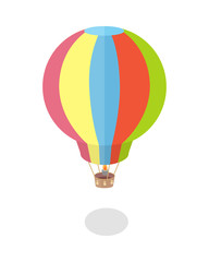 Fototapeta premium Hot Air Balloon Icon