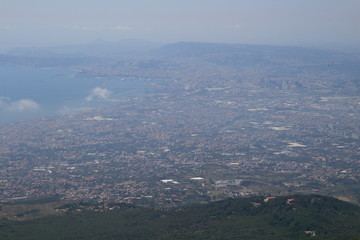 view of Naples, Italy
