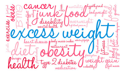 Excess Weight Word Cloud