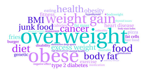 Overweight Word Cloud