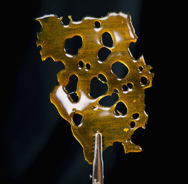 Slab of shatter isolated