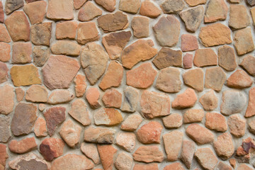 Brown stone wall