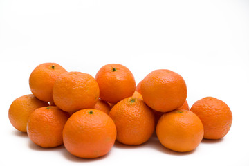 Hill ripe tangerines