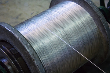Steel wire reel