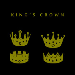 Set of crowns