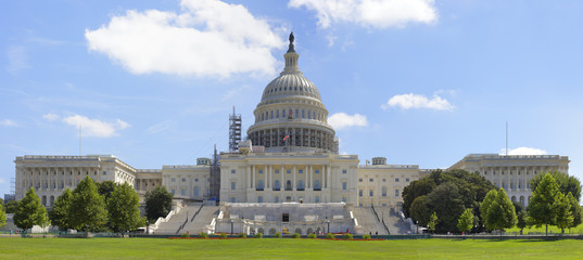Panoramic image US Capitol Building
