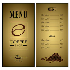 Menu design