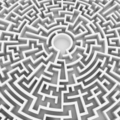 circular maze