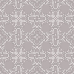 Obraz premium Arabic geometric seamless pattern. Background. Vector